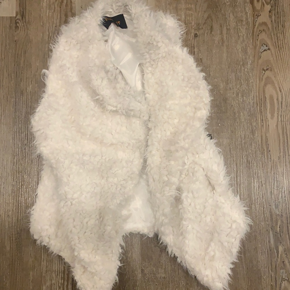 White Fluffy Top